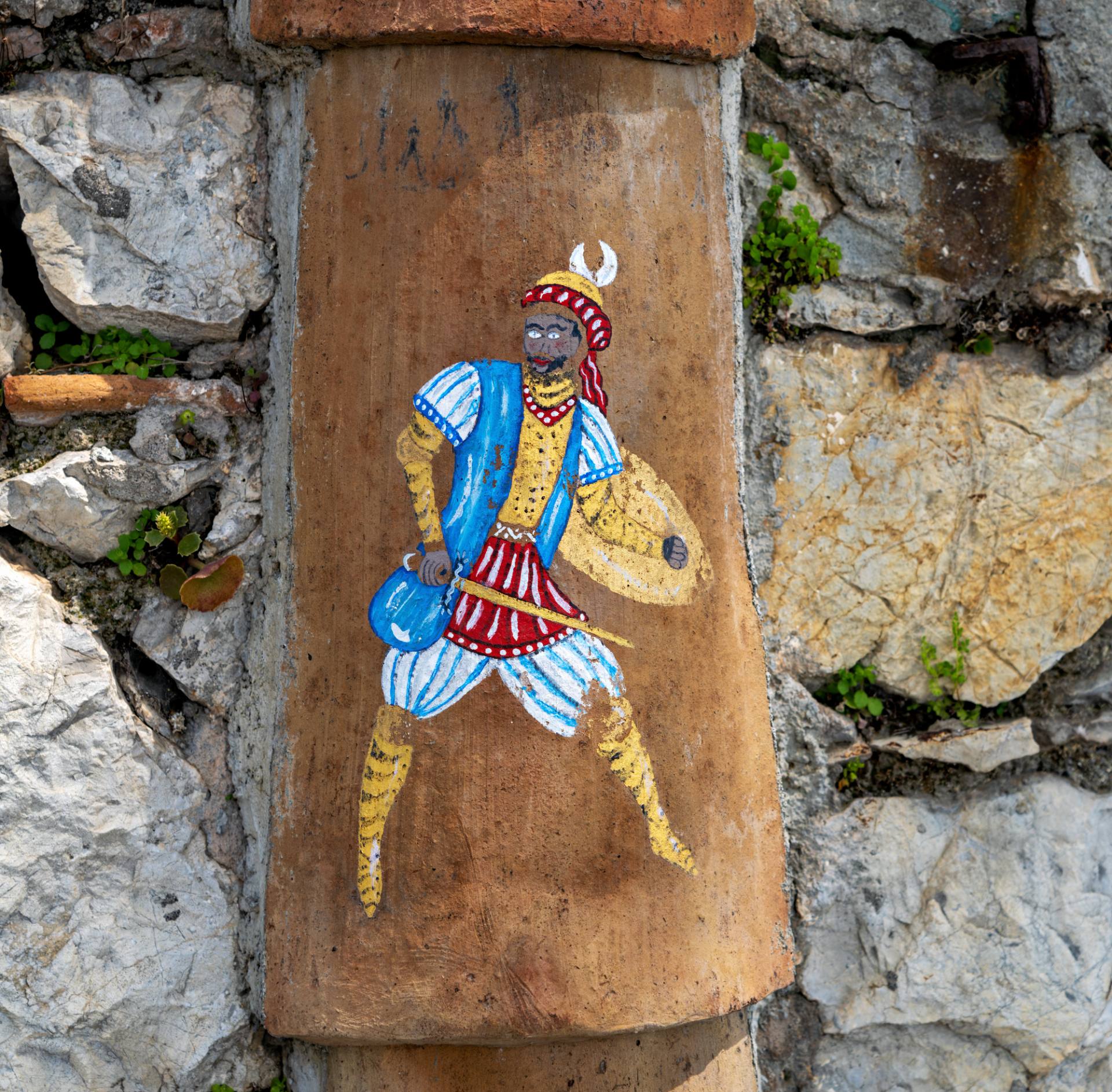 Motiv im Castello di Mola